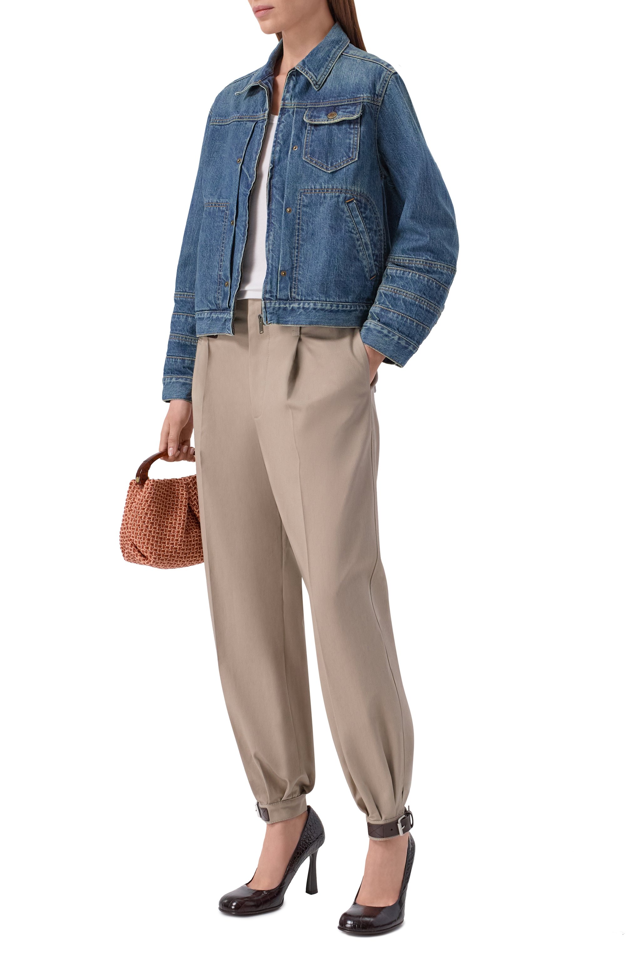 Хлопковые джоггеры MOSCHINO, арт. A0313/0419, фото 2