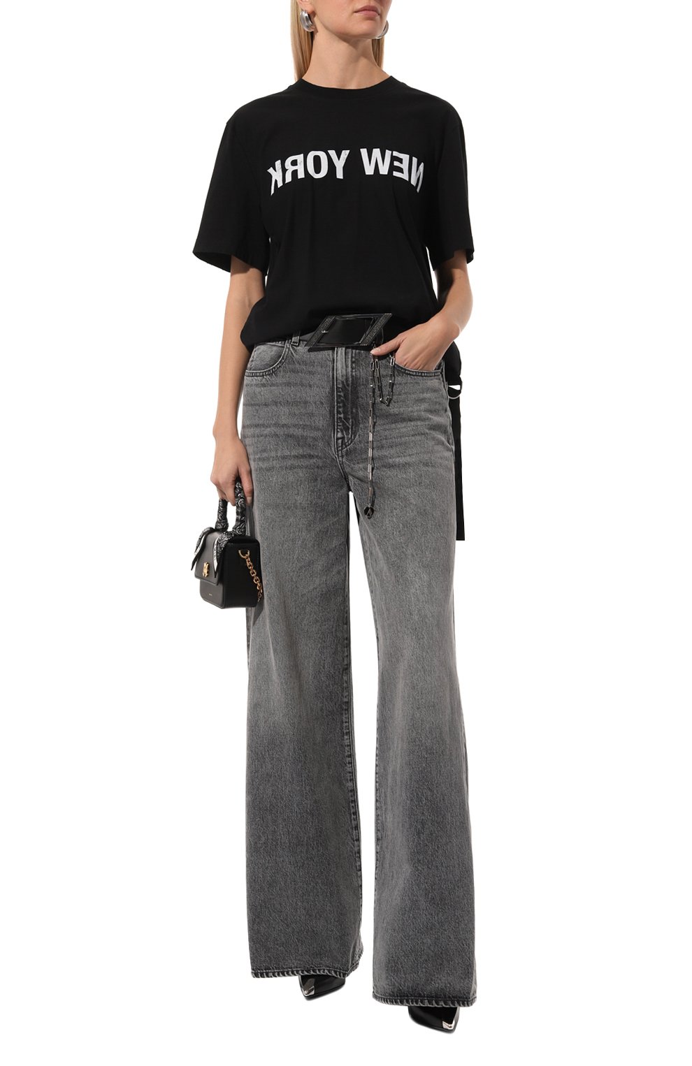 Хлопковая футболка HELMUT LANG, арт. 006HM512, фото 2