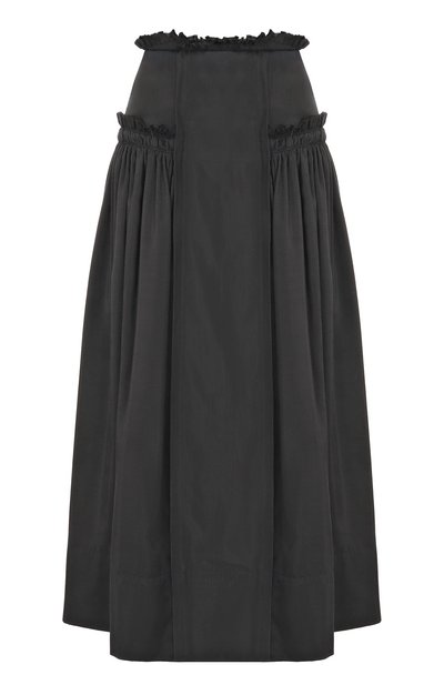 Женская шелковая юбка ANN DEMEULEMEESTER, арт. B0014011/FA731