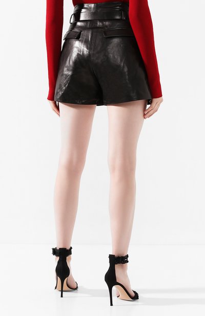 Кожаные шорты REDVALENTINO, арт. SR0NH00I/4L2, фото 4