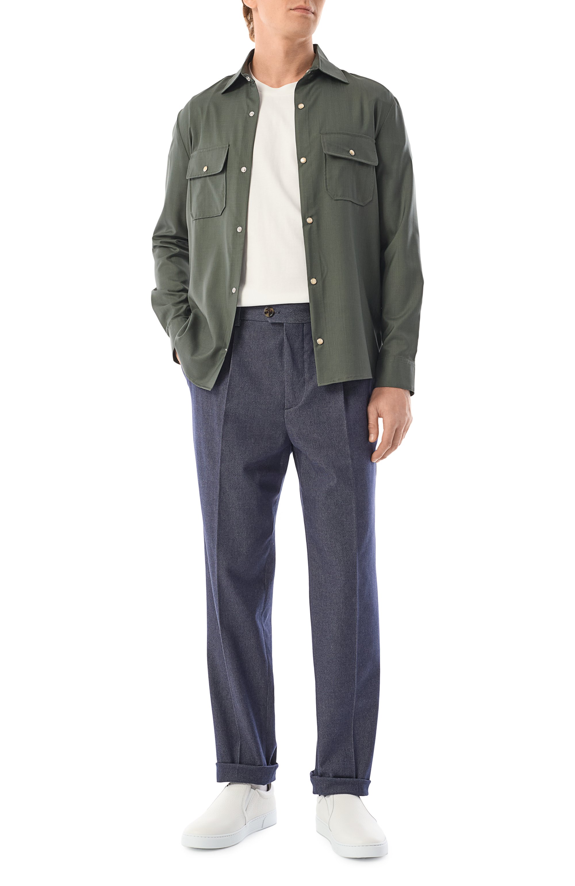 Кожаные слипоны STEFANO RICCI, арт. UF50_G2320/VD, фото 2