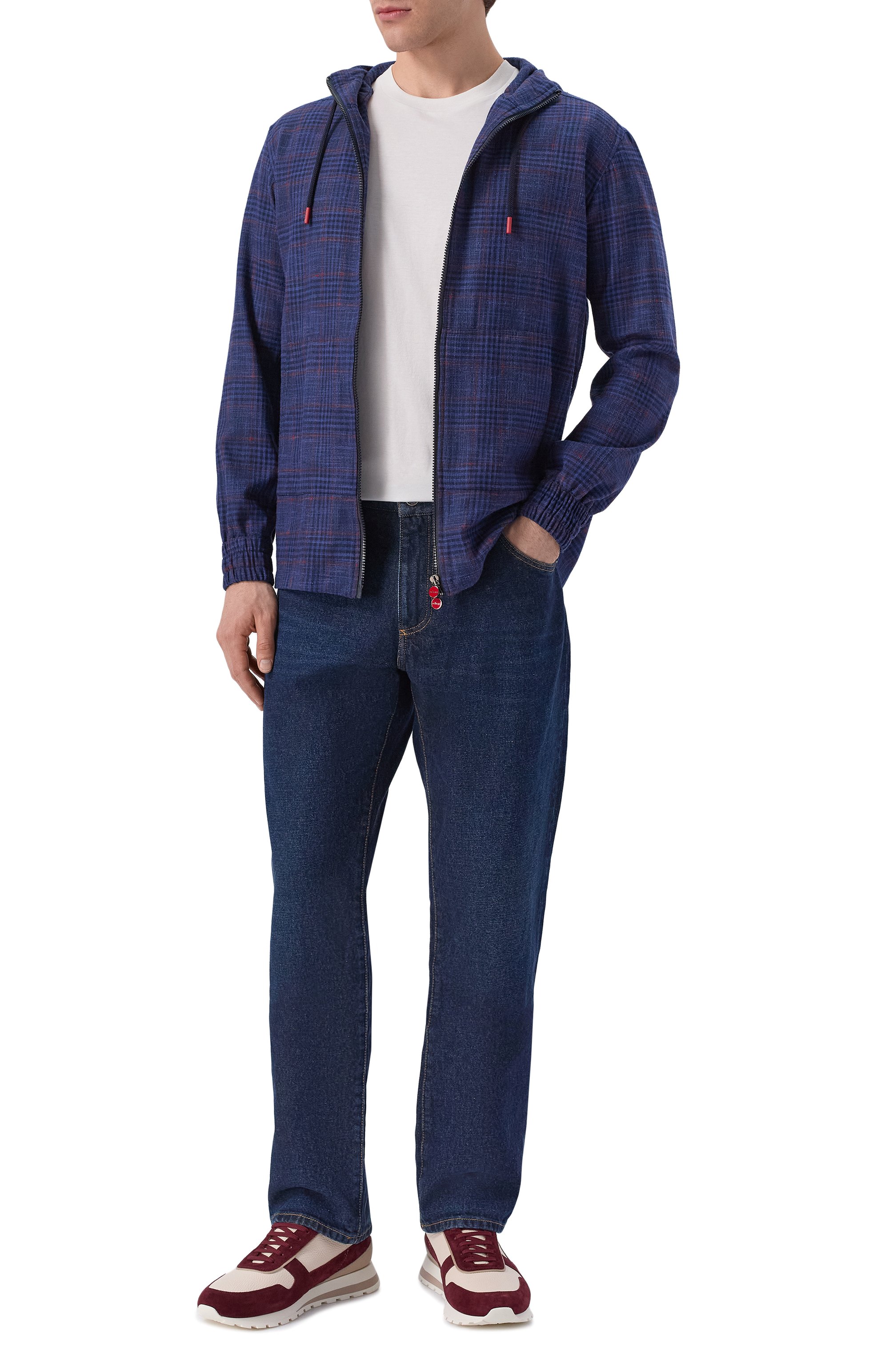 Рубашка из шерсти и шелка KITON, арт. UMC010K0616E14, фото 2