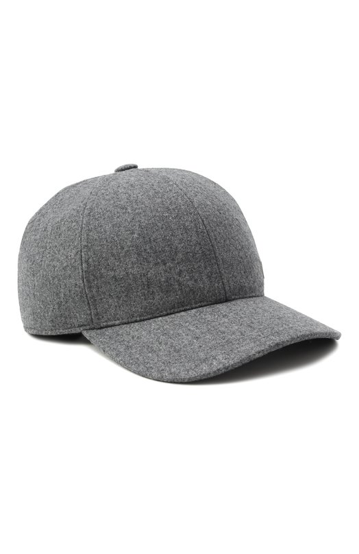 Шерстяная бейсболка Corneliani 260502-2629208 Серый 260502-2629208