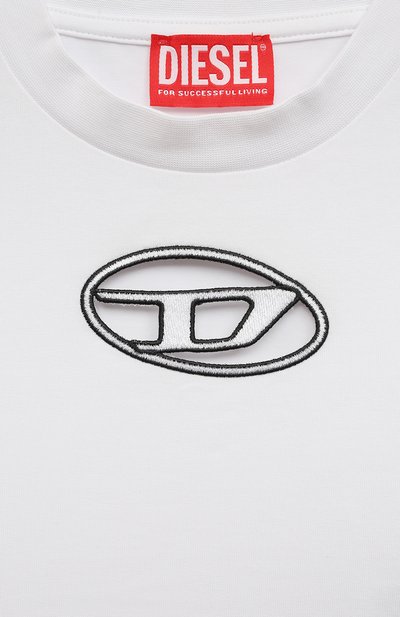 Хлопковая футболка DIESEL, арт. J01176/KYAUD, фото 3