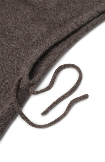 Капор griti из шерсти и кашемира CANOE коричневого цвета по цене 20390 руб., арт. 4300656, фото 3 Капор griti из шерсти и кашемира CANOE, арт. 4300656, фото 3