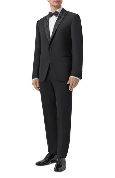 Мужской шерстяной смокинг с отделкой стразами CORNELIANI, арт. 276T46/2798150