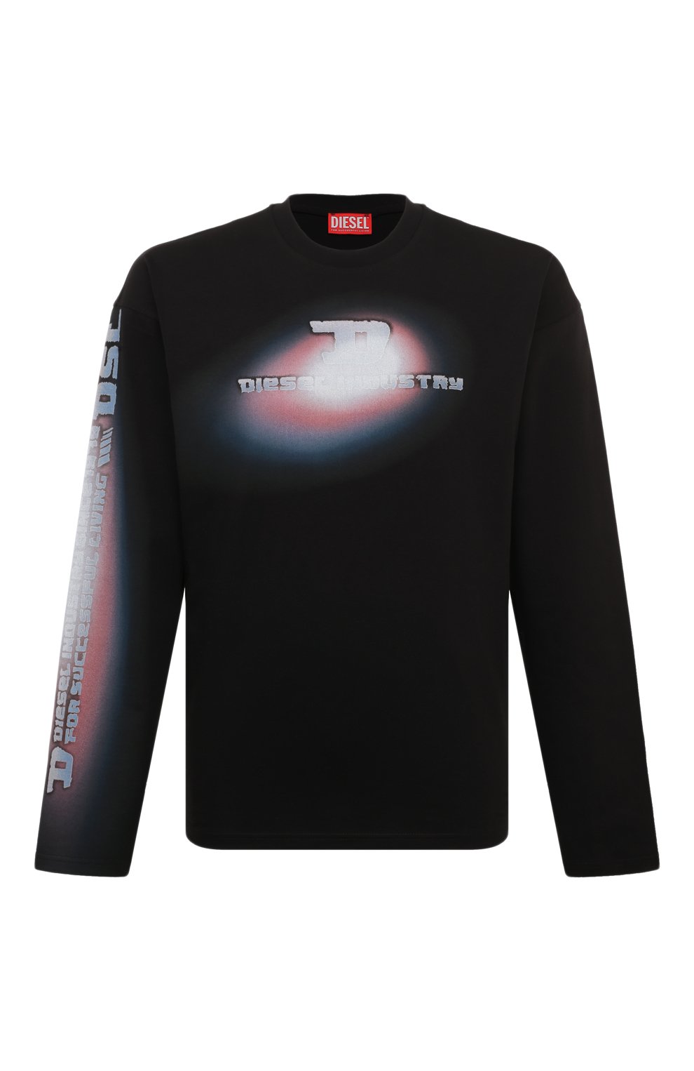 Хлопковый лонгслив DIESEL, арт. A16486/0PLAT, фото 1