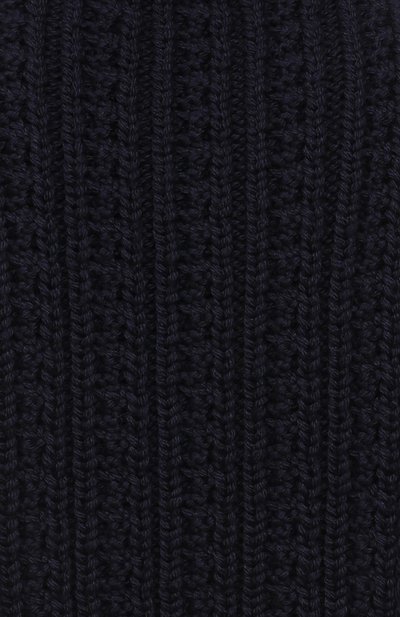 Шерстяная манишка PRADA темно-синего цвета по цене 67000 руб., арт. UMS396-1BCL-F0008-212, фото 4 Шерстяная манишка PRADA, арт. UMS396-1BCL-F0008-212, фото 4