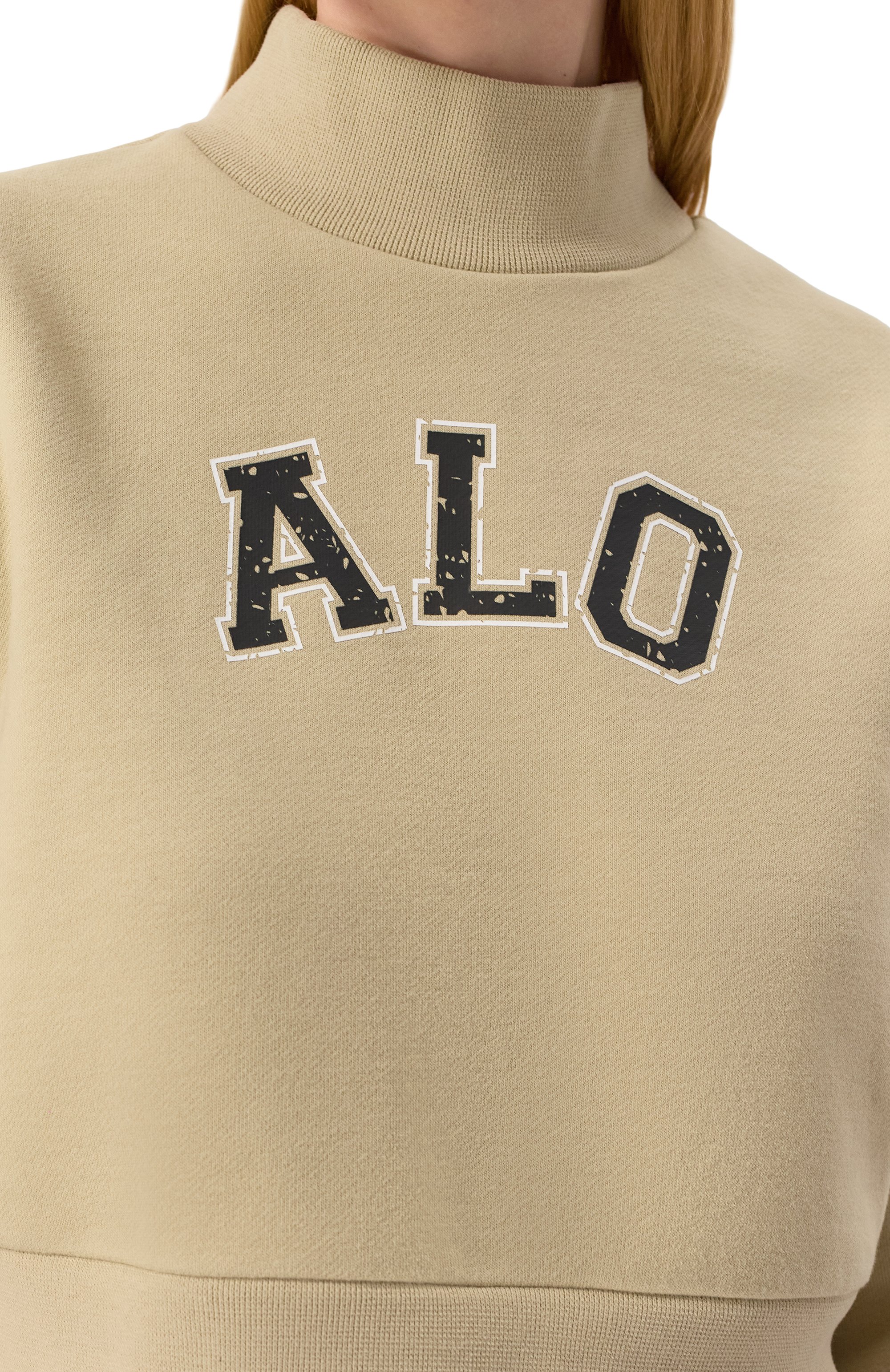 Хлопковый свитшот ALO YOGA, арт. W3653RG, фото 5