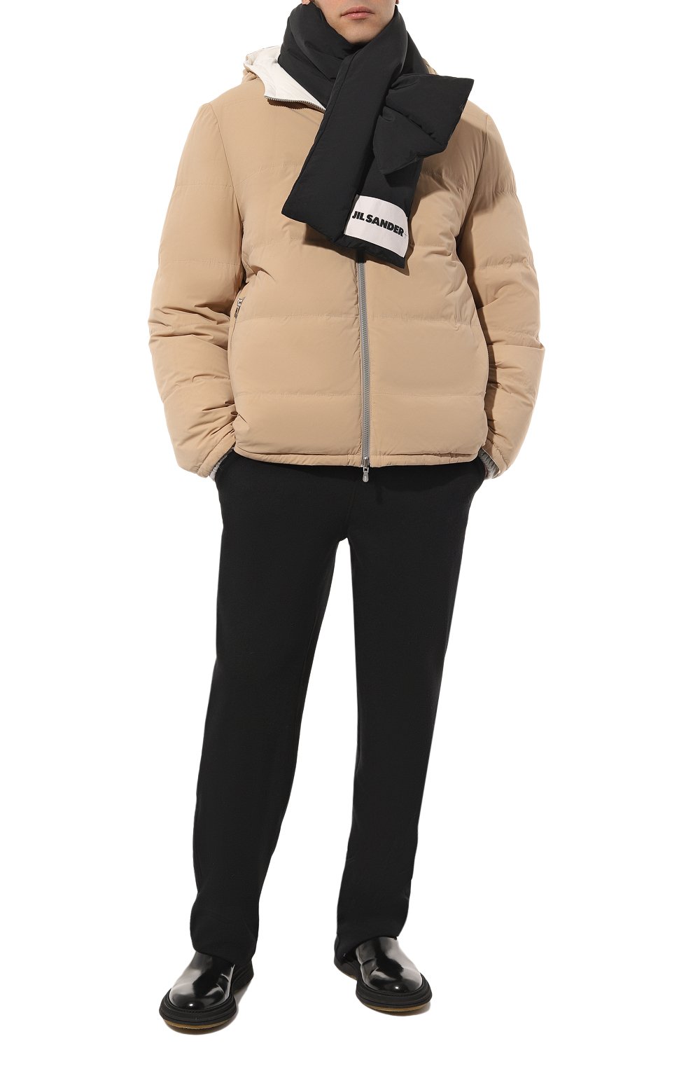 Пуховый шарф JIL SANDER, арт. J47TE0001/J74276, фото 2