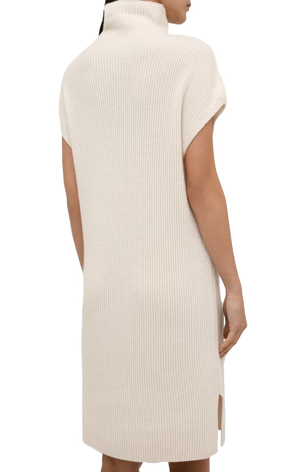 Кашемировое платье RALPH LAUREN кремового цвета по цене 182500 руб., арт. 290856348, фото 4 Кашемировое платье RALPH LAUREN, арт. 290856348, фото 4