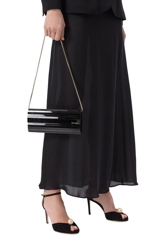 Клатч Sweetie Jimmy Choo SWEETIEACR Чёрный  SWEETIEACR Фото 2