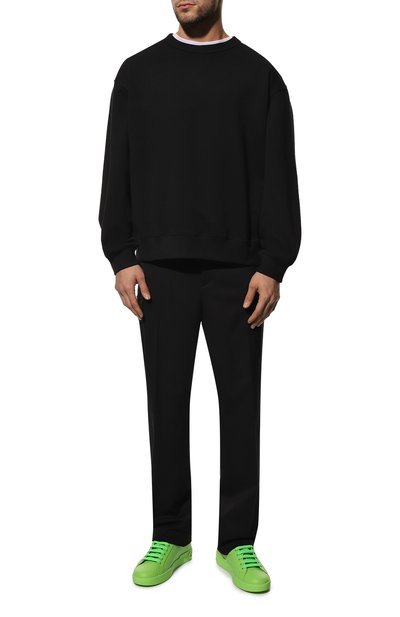 Кожаные кеды portofino DOLCE & GABBANA, арт. CS1772/A1065, фото 2