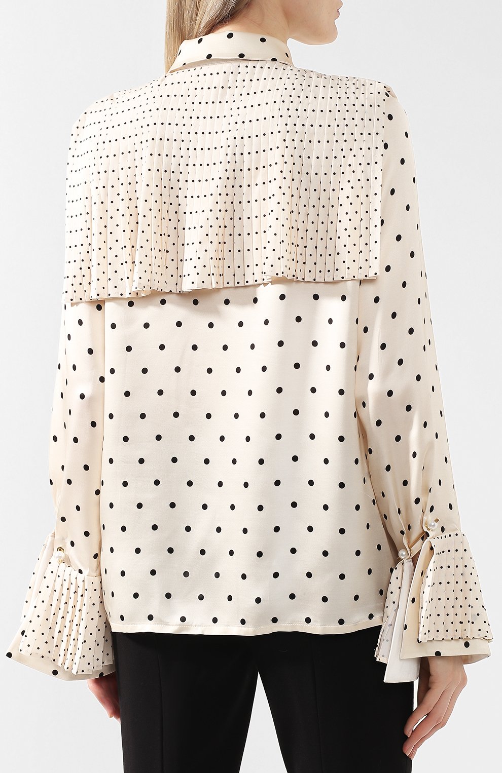 Блузка в горох MOTHER OF PEARL, арт. 3509 A JASPER, фото 4
