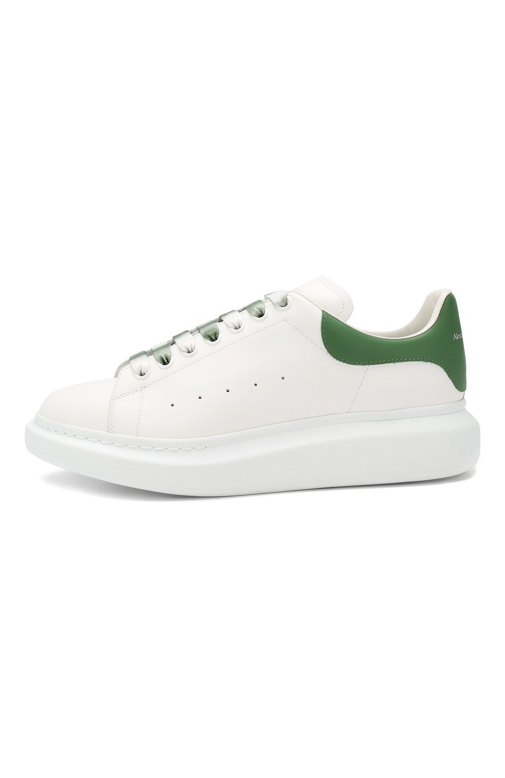 Кожаные кеды oversized ALEXANDER MCQUEEN, арт. 553680/WHVIP, фото 3