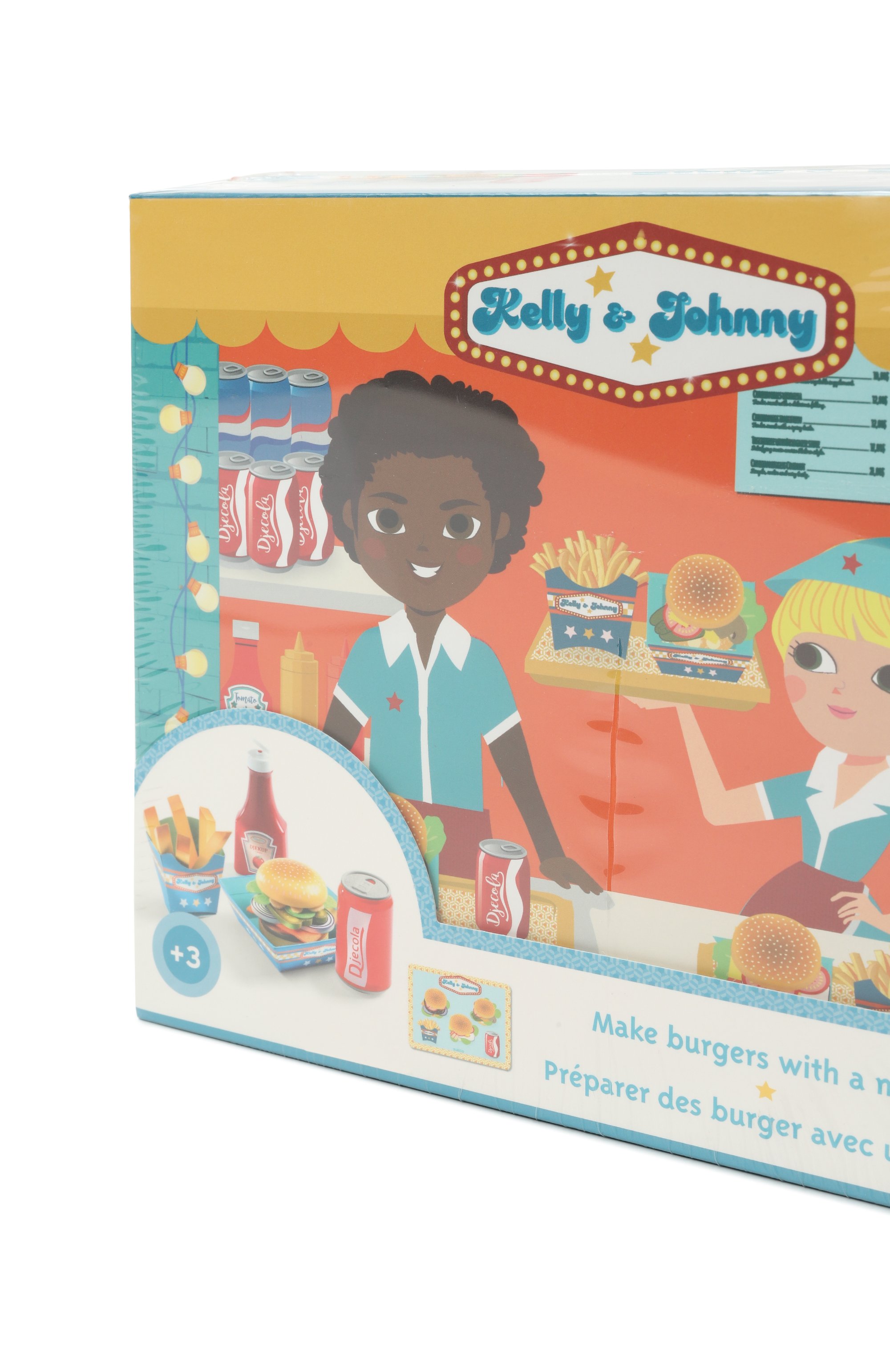 Набор для сюжетно-ролевой игры sweets бургеры DJECO, арт. DJ05505, фото 3