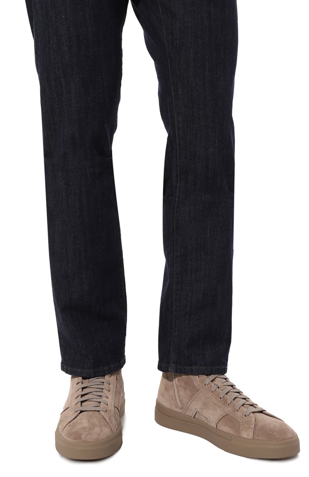 Замшевые кеды gloria SANTONI, арт. MBGG21933ARDPSEY, фото 3