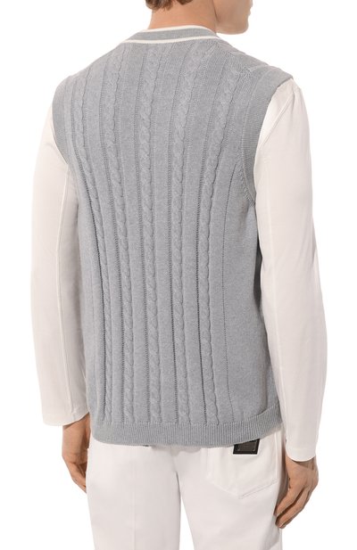 Хлопковый жилет BRUNELLO CUCINELLI, арт. M2870B2264, фото 4