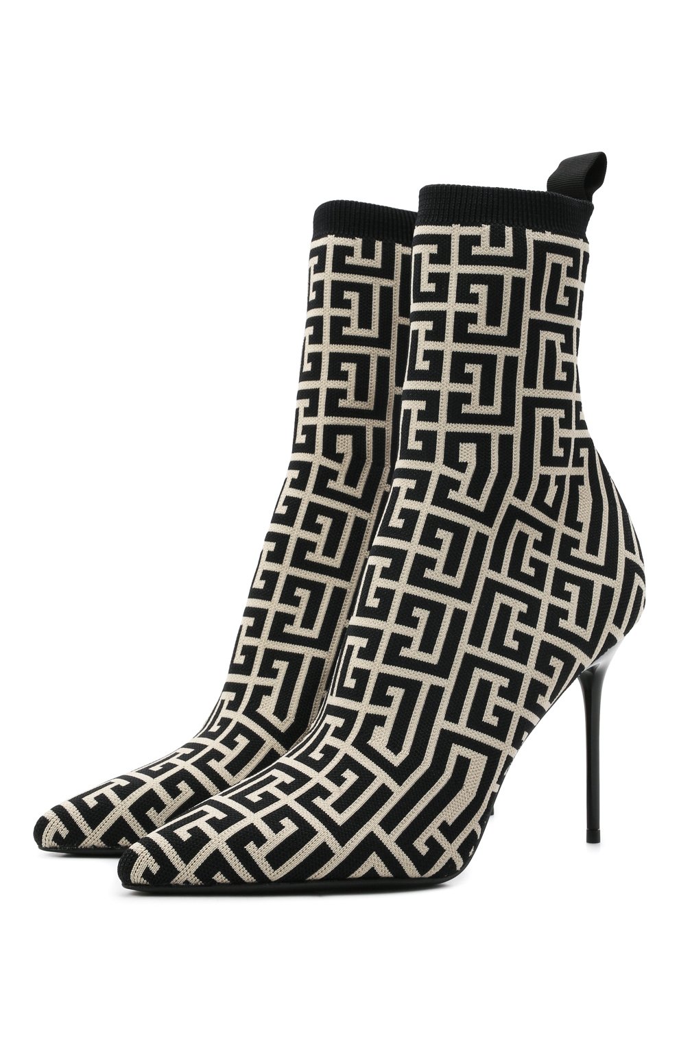 Текстильные ботильоны BALMAIN, арт. WN0TA680/TMGK, фото 1