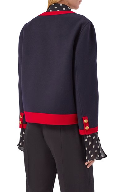 Жакет из шерсти и кашемира VALENTINO, арт. 7B3CE4L0/6JA, фото 4