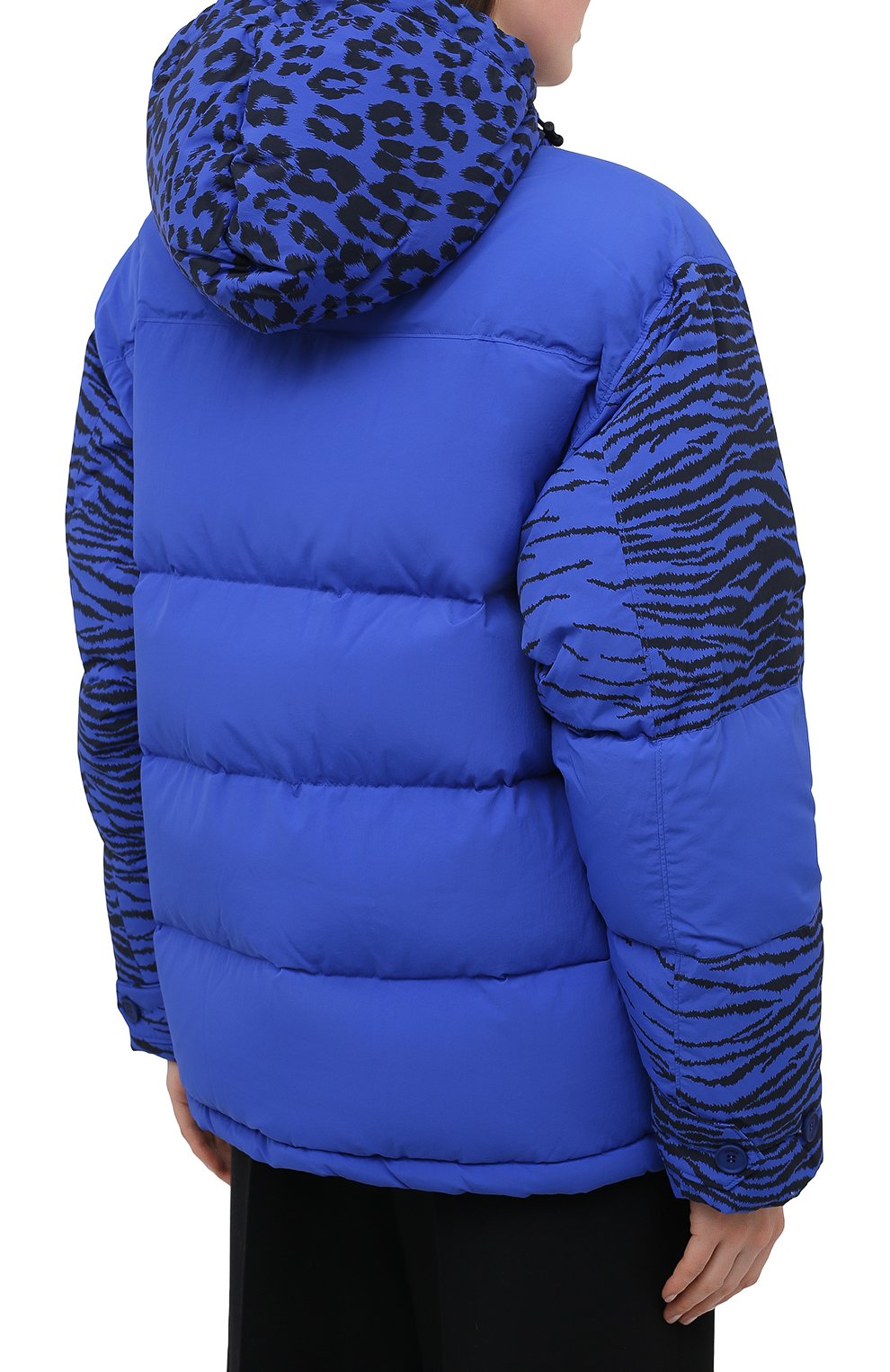 Пуховая куртка KENZO синего цвета по цене 89550 руб., арт. FB520U0739KD, фото 4 Пуховая куртка KENZO, арт. FB520U0739KD, фото 4