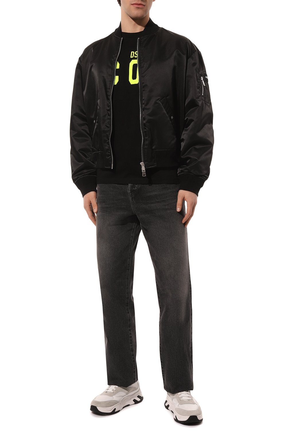 Хлопковая футболка DSQUARED2, арт. S79GC0068/S23009, фото 2