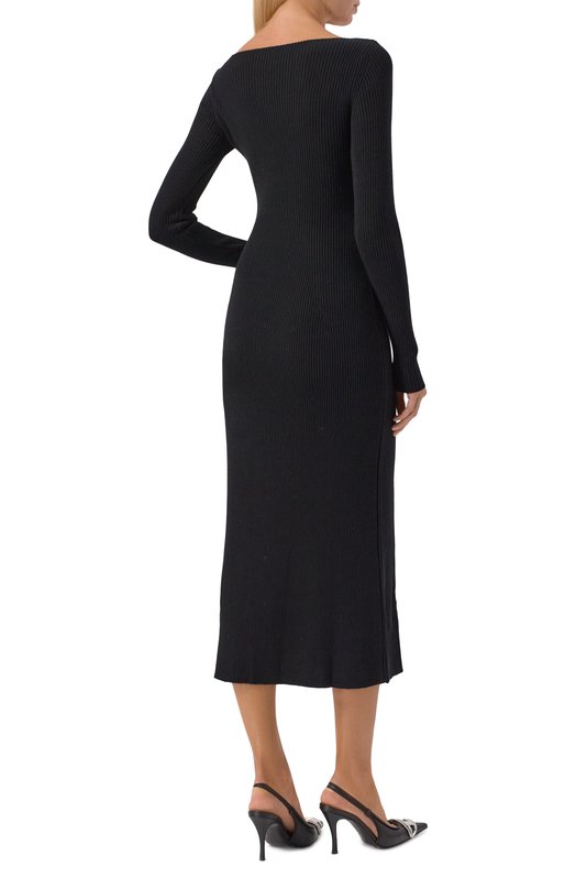 Шерстяное платье M-Oloni Diesel A18905/0PLBF Чёрный  A18905/0PLBF Фото 3