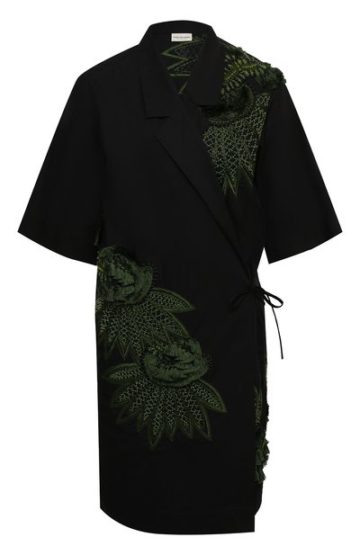 Женская хлопковая рубашка DRIES VAN NOTEN, арт. 211-10716-2293