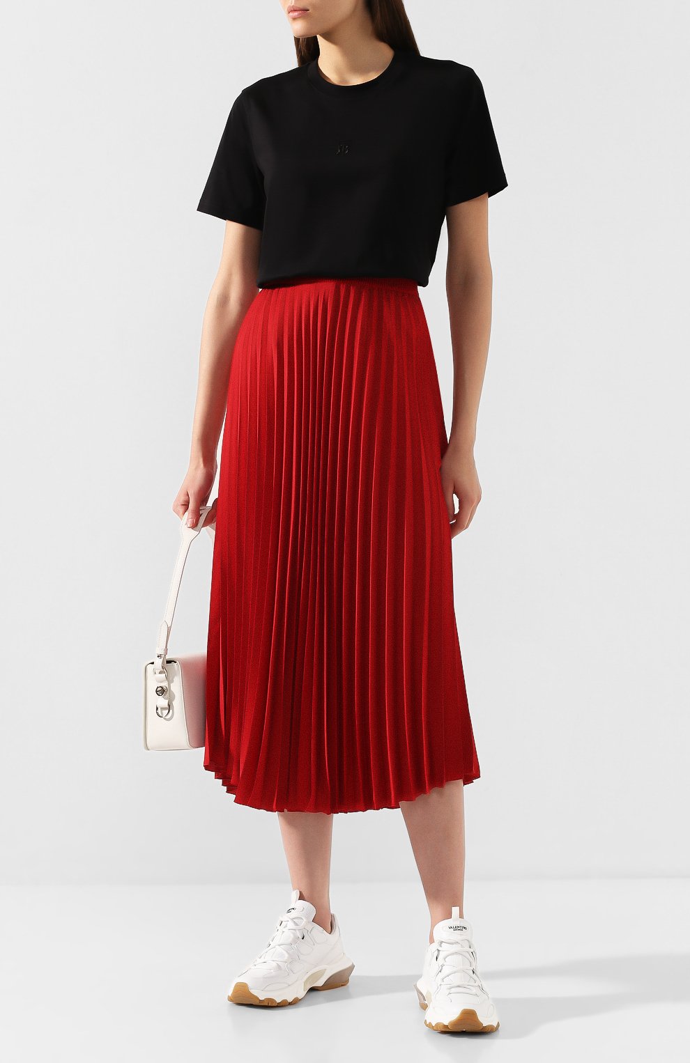 Плиссированная юбка MONCLER, арт. E2-093-25300-00-C0098, фото 2