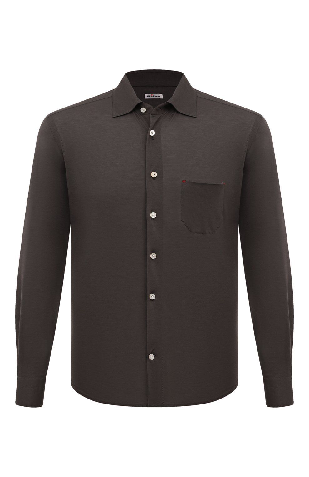 Хлопковая сорочка KITON, арт. UMCNERH08837, фото 1