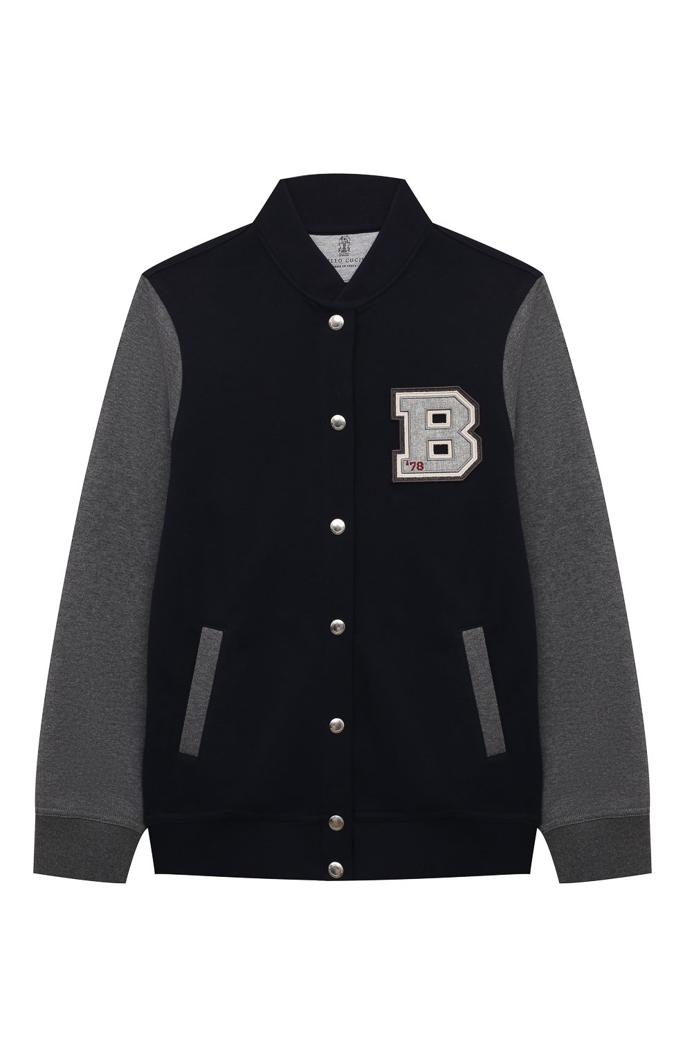 Хлопковый бомбер BRUNELLO CUCINELLI, арт. BM836E178C, фото 1