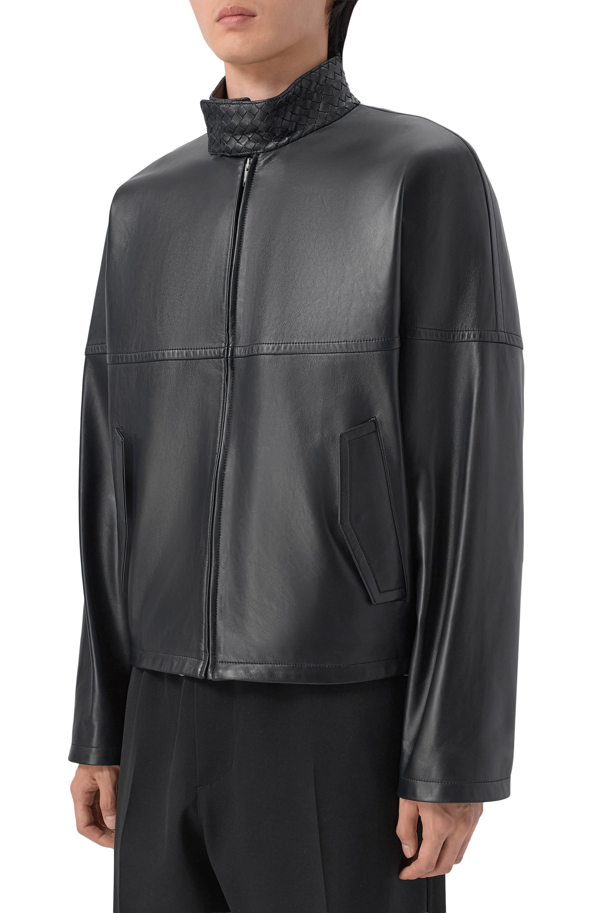 Кожаная куртка BOTTEGA VENETA, арт. 853929/V64W0, фото 3