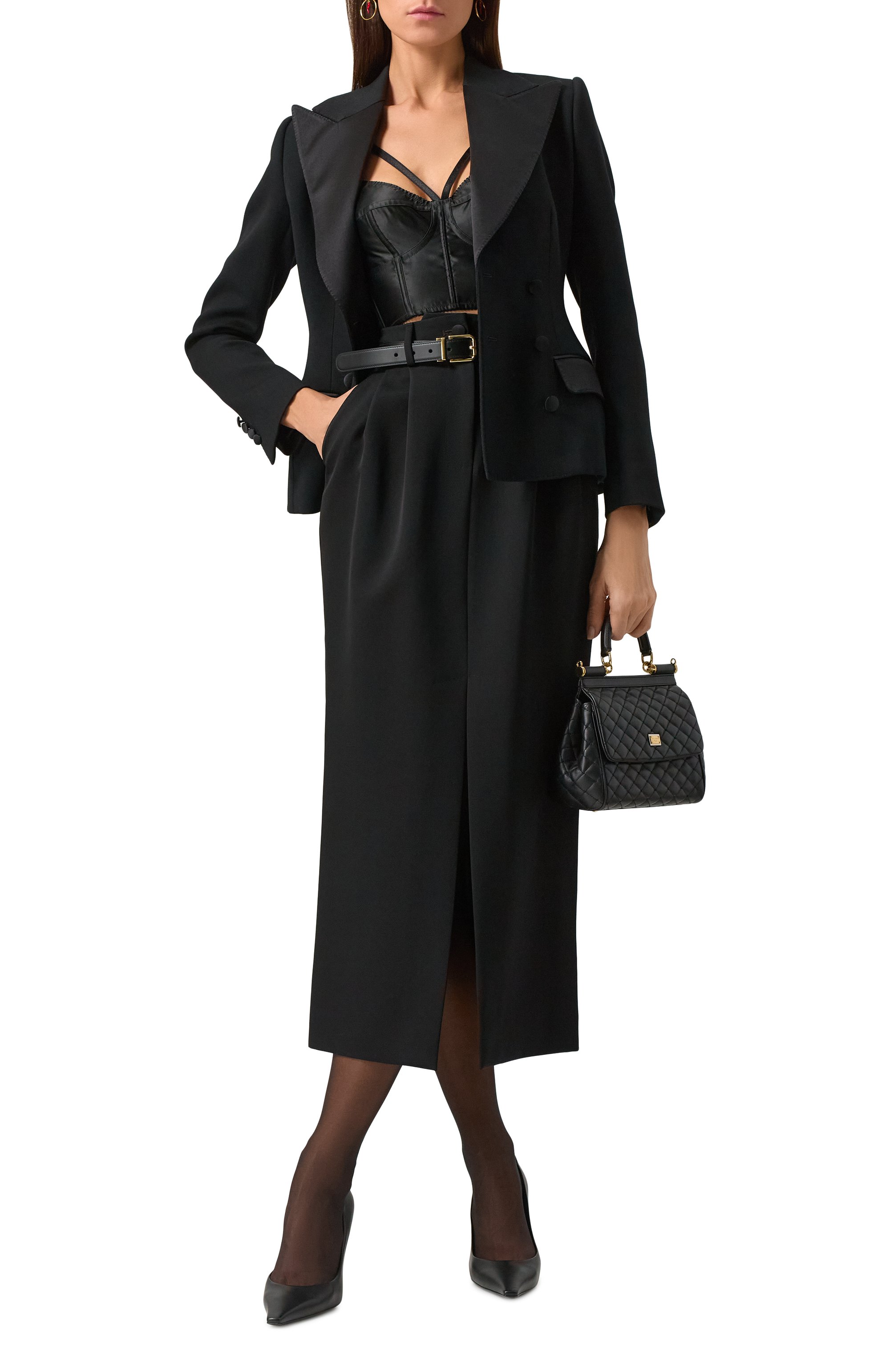 Атласный корсет DOLCE & GABBANA, арт. F7X19T/G9826, фото 2