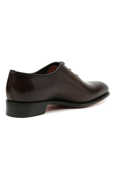 Кожаные оксфорды SANTONI, арт. MCCR16229MC1HVVDT50, фото 4