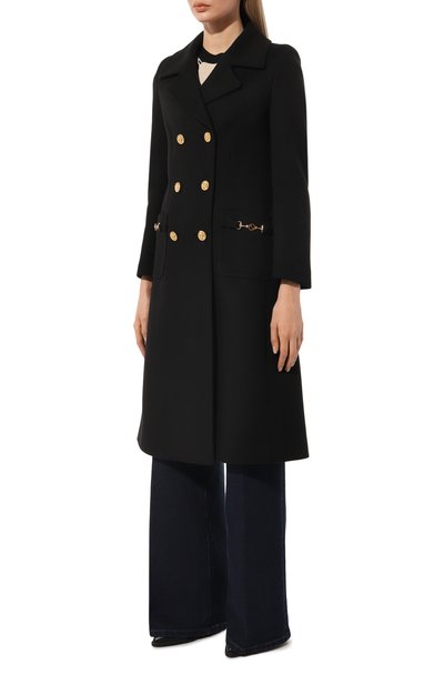 Шерстяное пальто GUCCI, арт. 592185 ZHW03, фото 3