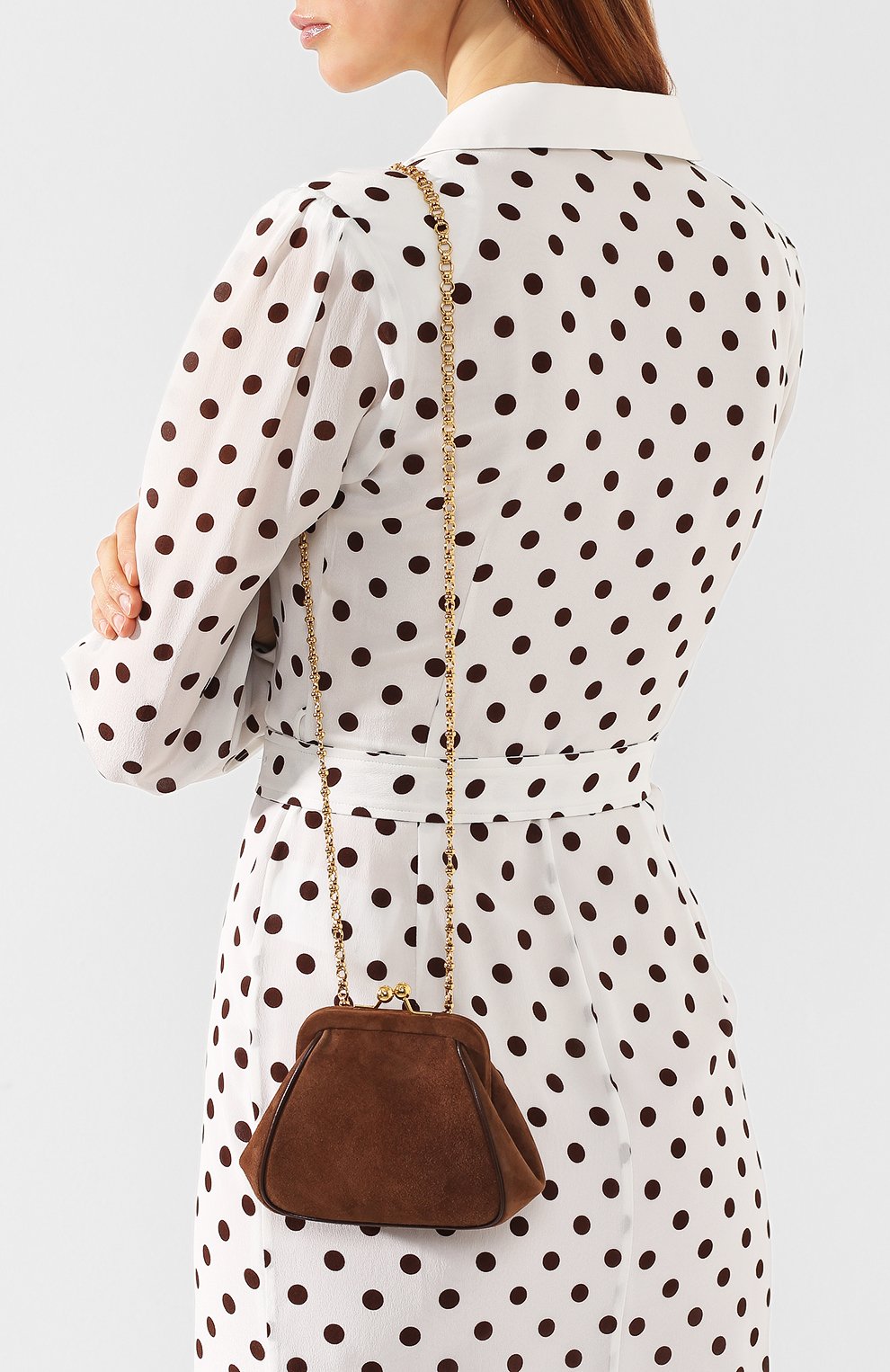 Замшевая сумка ULYANA SERGEENKO, арт. BRS029CLASSX (0150с    ), фото 5