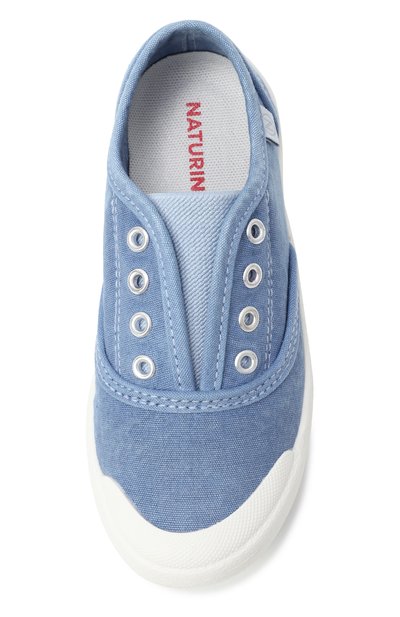 Текстильные кеды summer NATURINO голубого цвета по цене 6345 руб., арт. 2019009/01/20-29, фото 4 Текстильные кеды summer NATURINO, арт. 2019009/01/20-29, фото 4