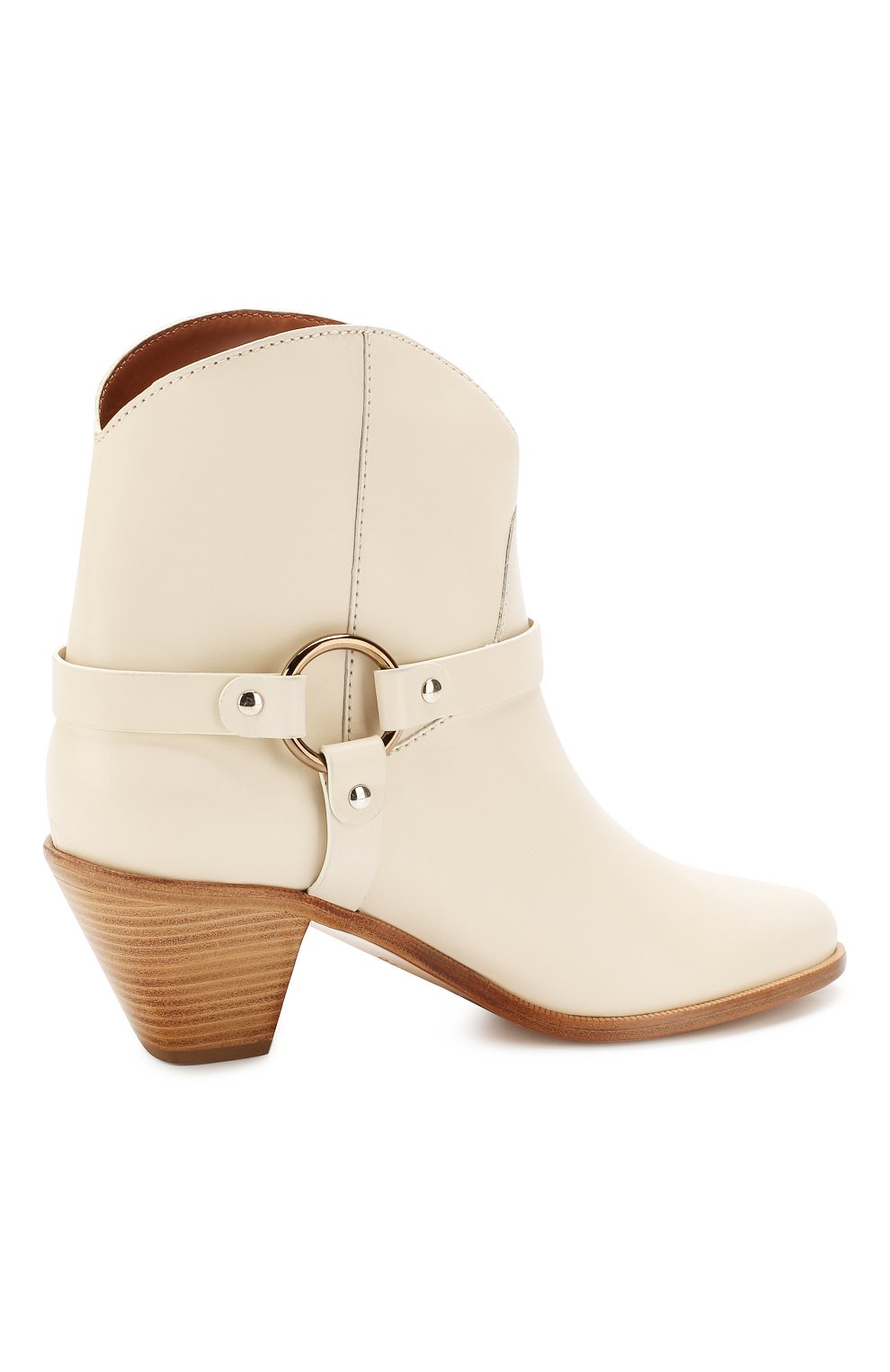 Кожаные ботильоны FRANCESCO RUSSO, арт. R1B583/CALF LEATHER, фото 4