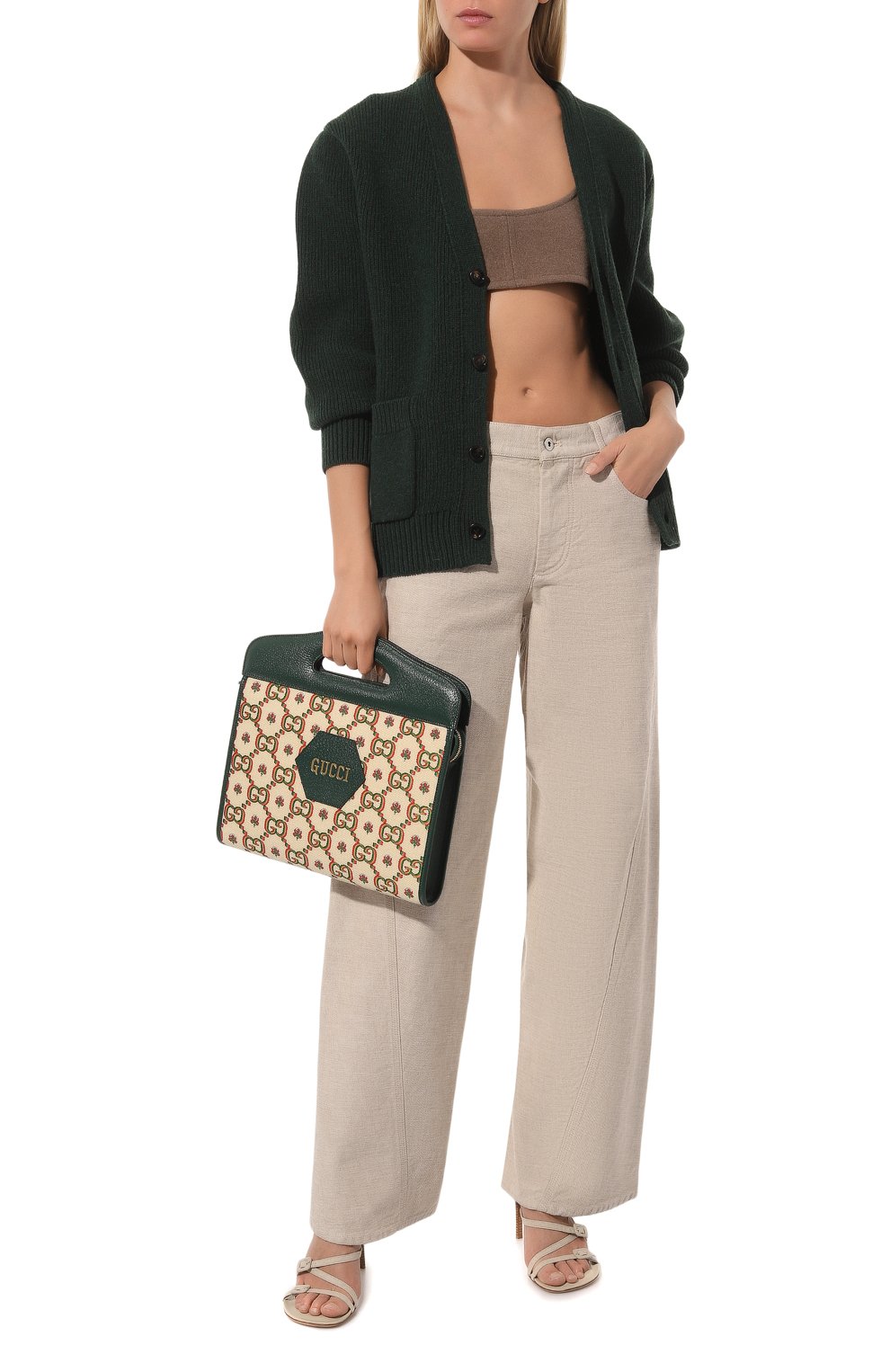 Сумка-тоут gucci 100 GUCCI, арт. 676291 UMBAG, фото 7