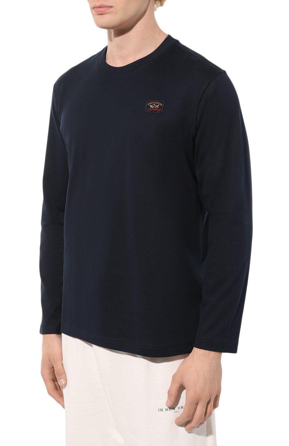 Хлопковый лонгслив PAUL&SHARK, арт. C0P1097, фото 3