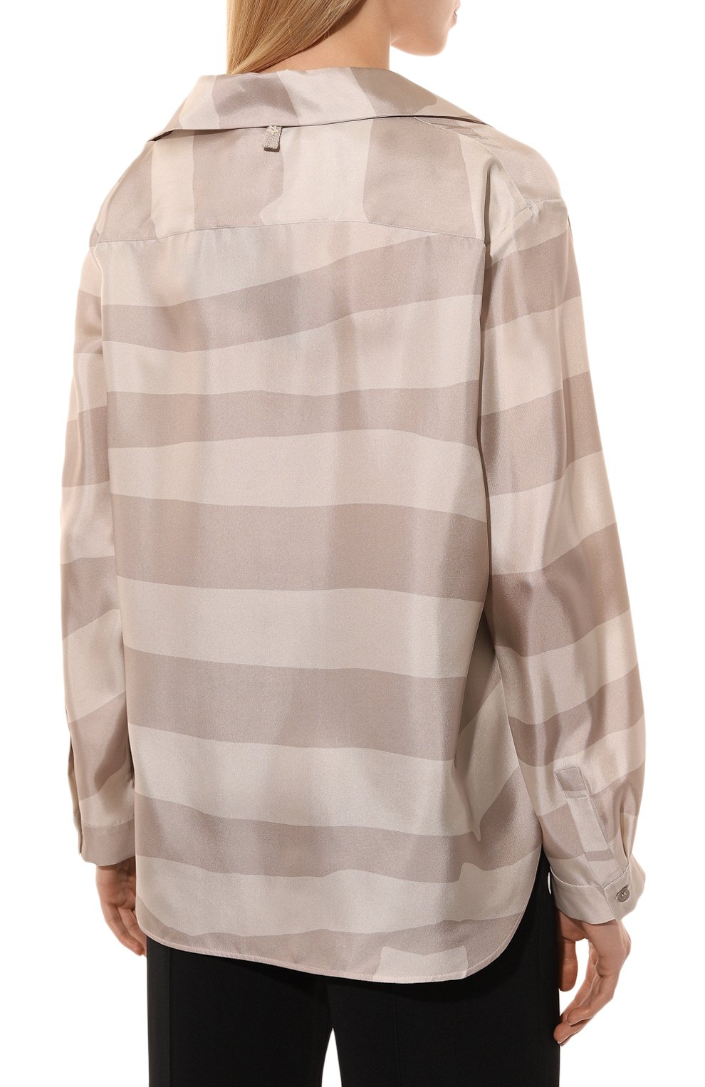 Шелковая блузка LORENA ANTONIAZZI, арт. I2471CA48A/4744, фото 4