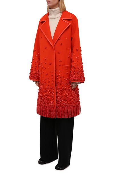 Пальто из шерсти и кашемира VALENTINO, арт. WB3CA5V815E, фото 3