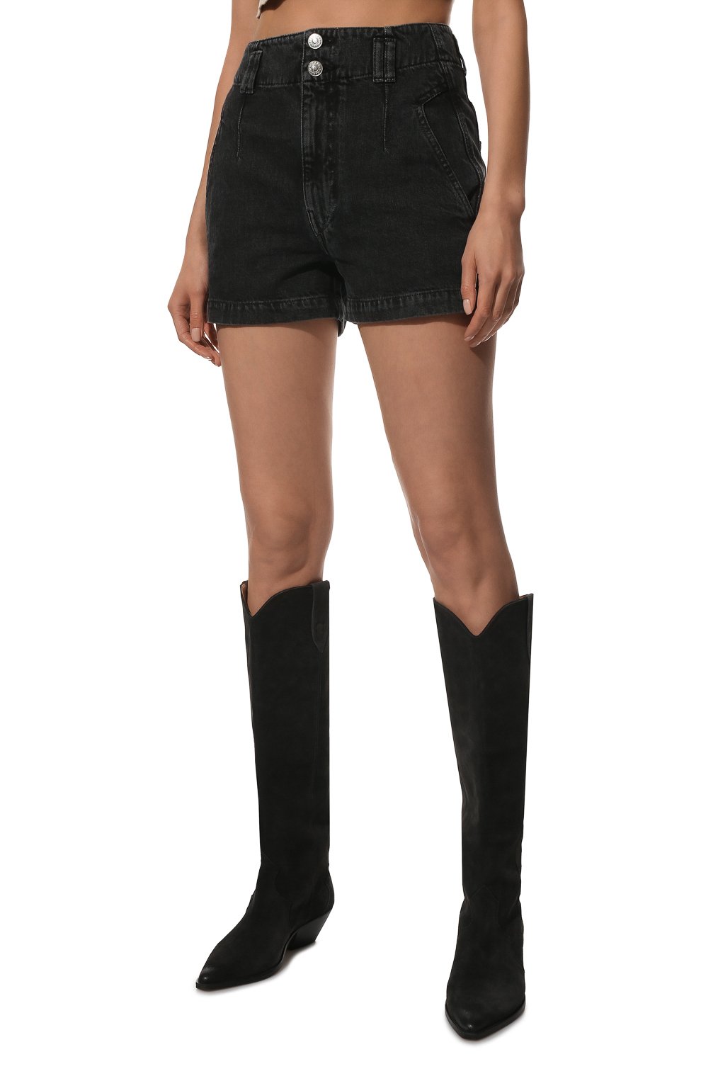 Джинсовые шорты ISABEL MARANT ETOILE, арт. SH0443-22P022E/TIHIANA, фото 3
