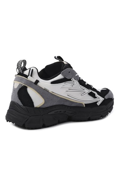 Комбинированные кроссовки be right back OFF-WHITE, арт. 0MIA295S26LEA001, фото 4