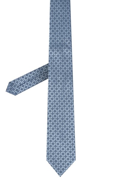 Шелковый галстук STEFANO RICCI голубого цвета по цене 31000 руб., арт. CCXL/54023, фото 3 Шелковый галстук STEFANO RICCI, арт. CCXL/54023, фото 3