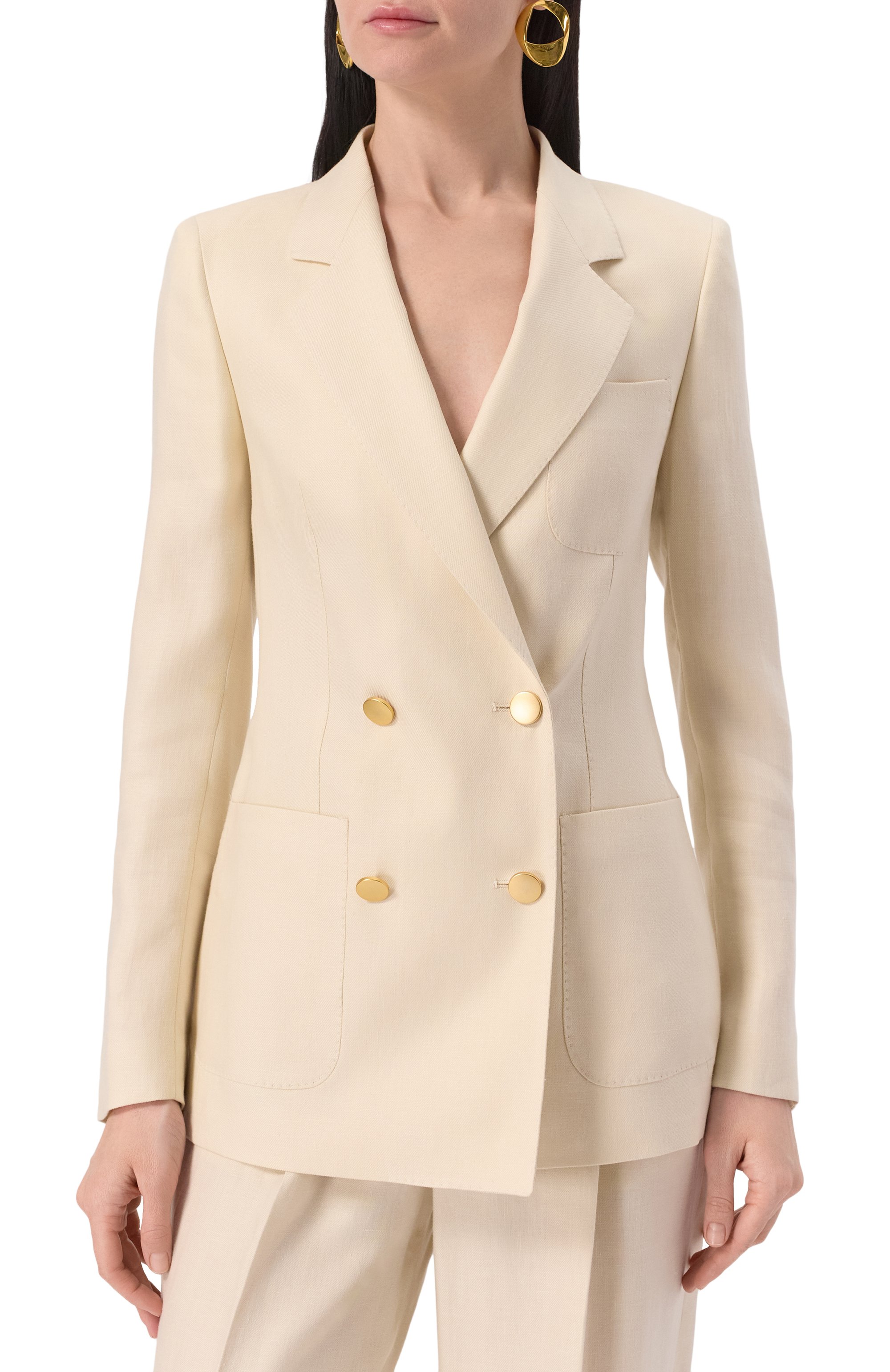 Льняной жакет TAGLIATORE 0205, арт. J-NAYADE10L/340021, фото 3