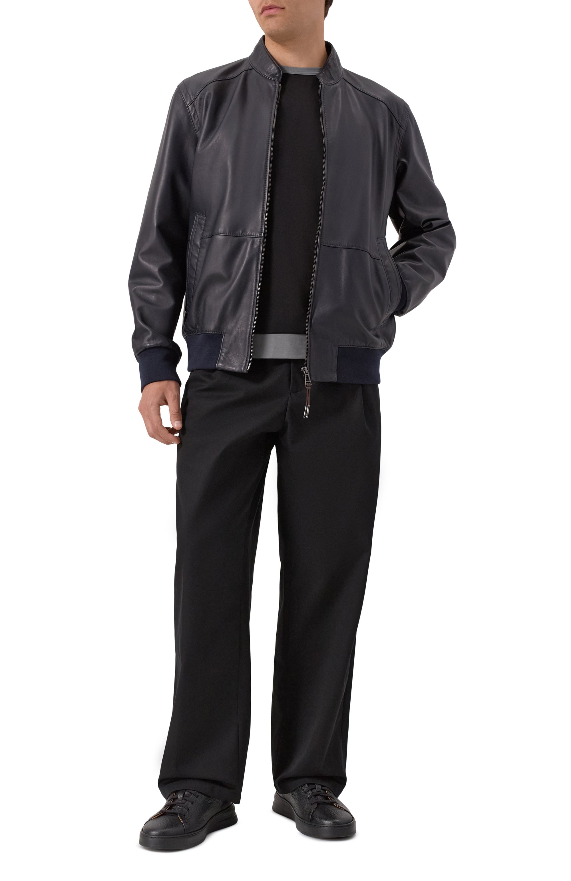 Кожаные кеды soho H`D`S`N BARACCO, арт. S0H0.P.4*, фото 2