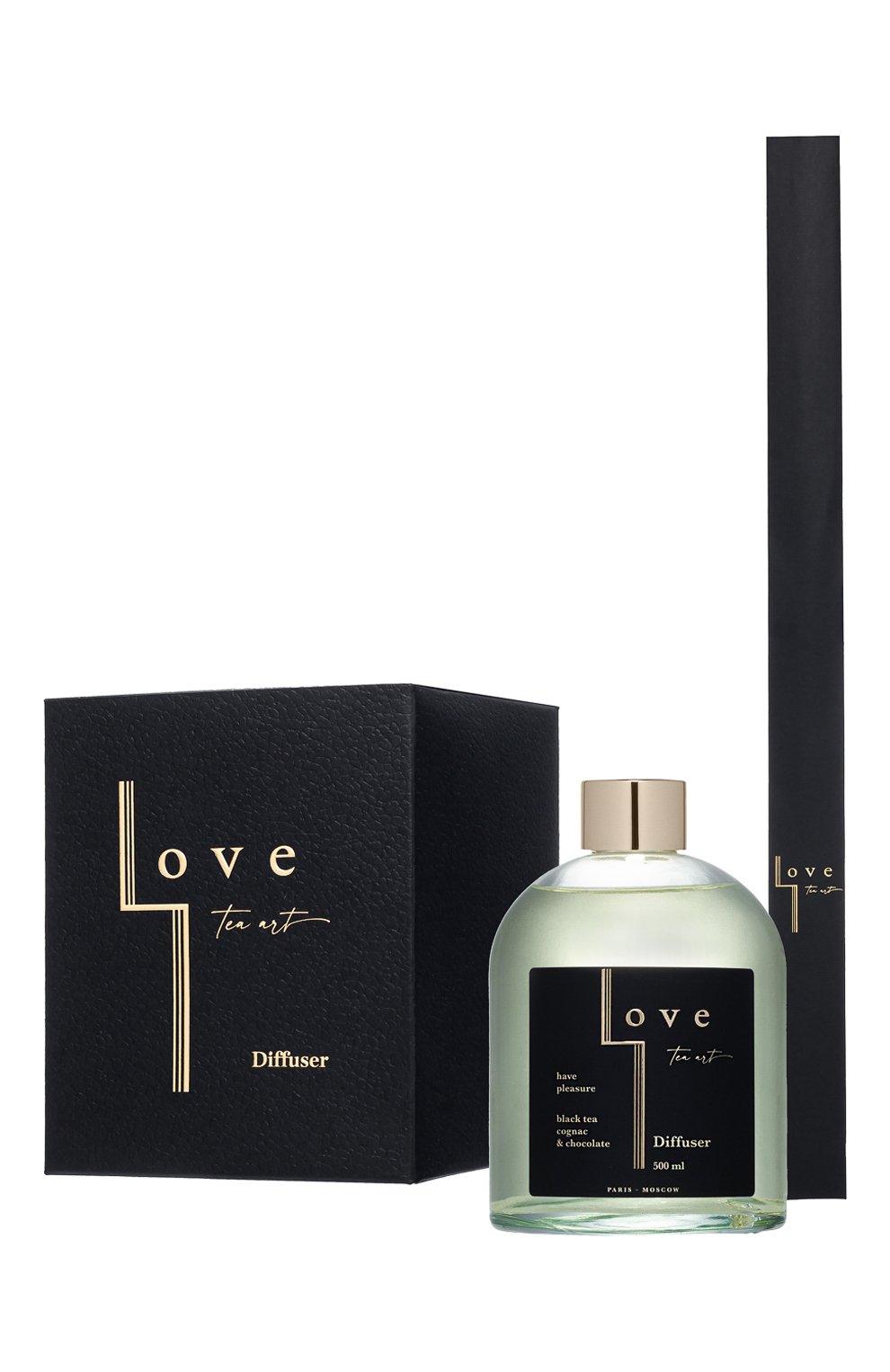 Диффузор черный чай, коньяк и шоколад (500ml) LOVE TEA ART, арт. 4603805891697, фото 4