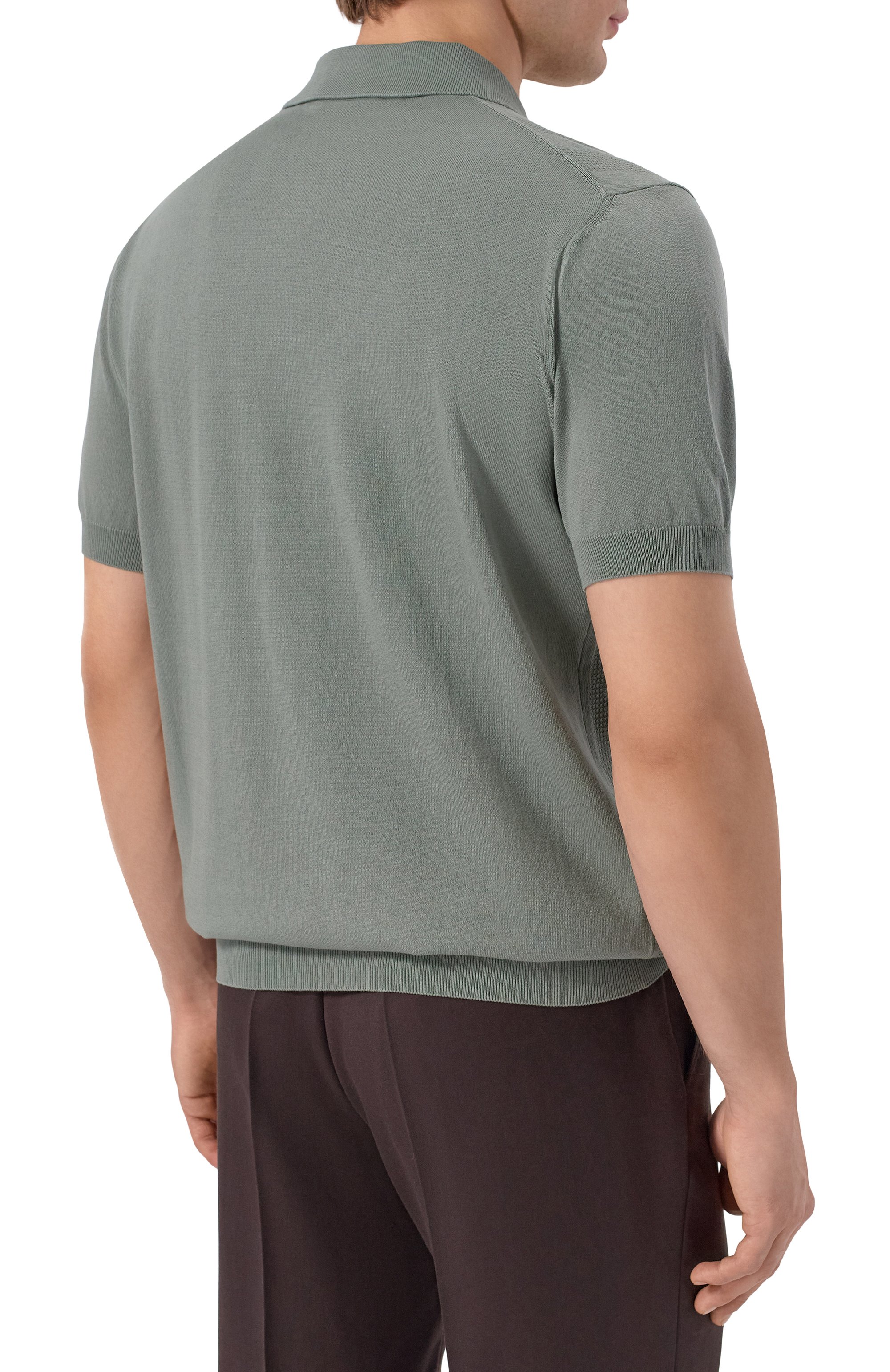 Хлопковое поло CORNELIANI, арт. 27M505/2725116, фото 4