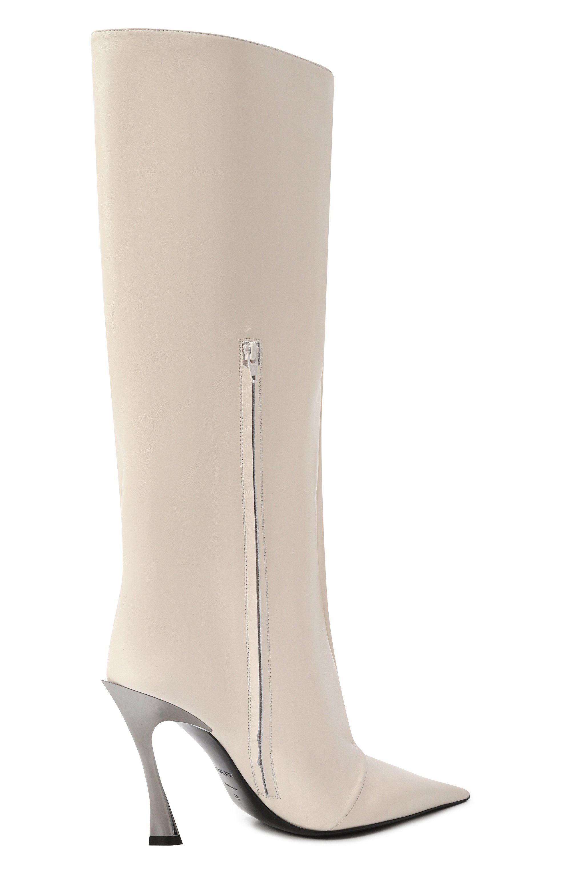 Кожаные сапоги MUGLER, арт. MUWFW2425SC053_CL055, фото 5